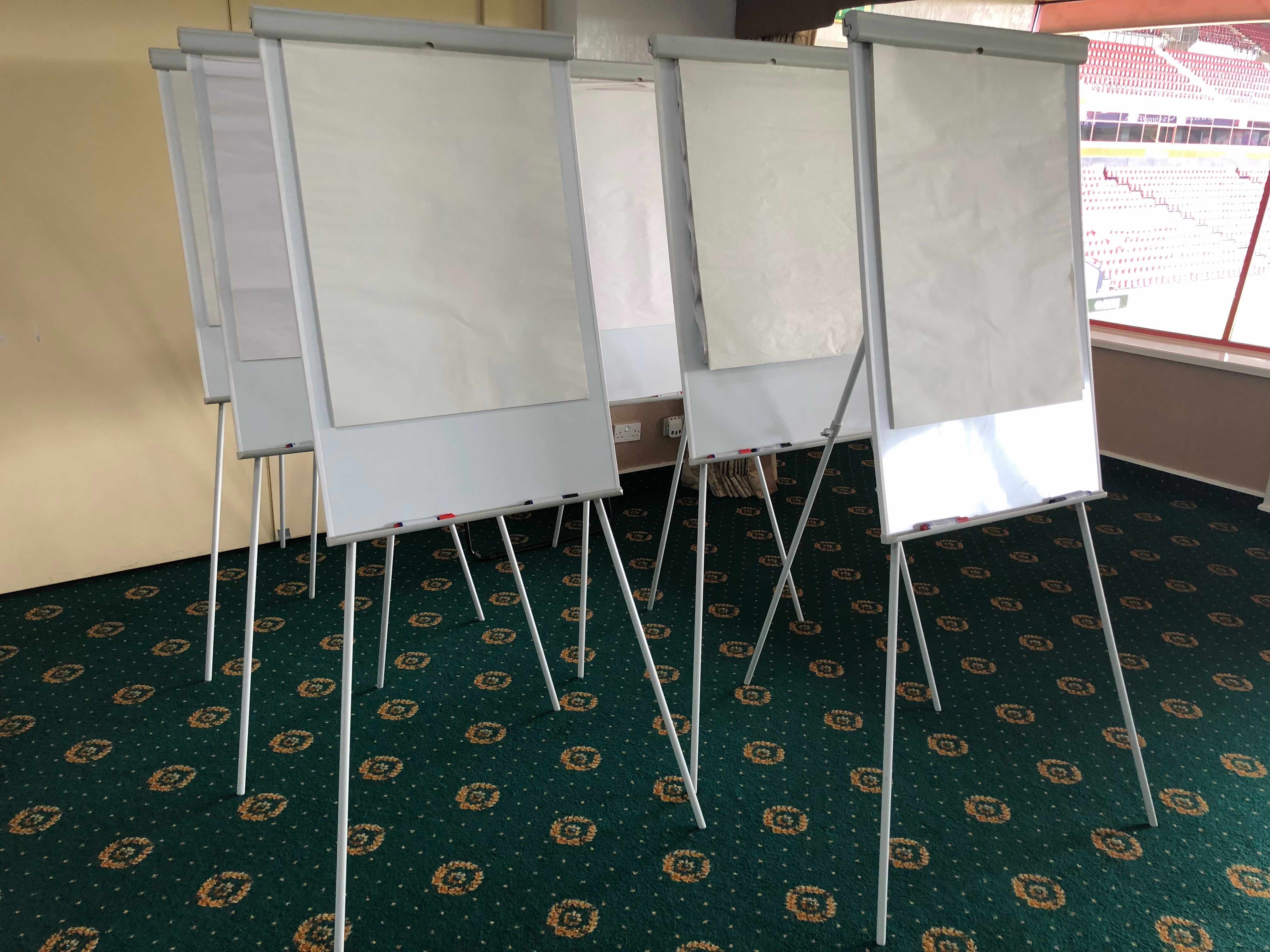 Flip Chart & Easel Hire £14 p/w. Nationwide by Stage Men. Affordable