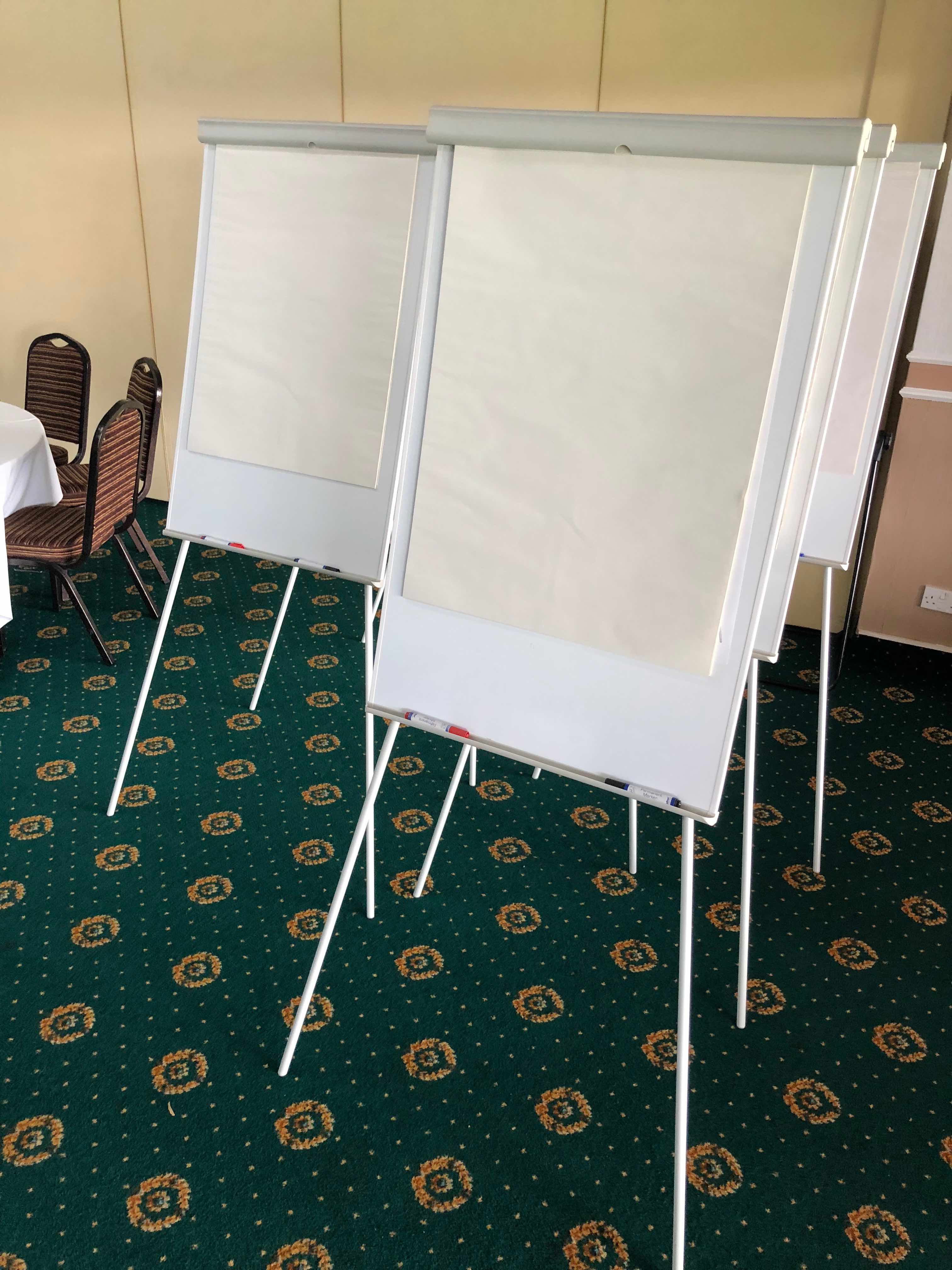 Flip Chart & Easel Hire £14 p/w. Nationwide by Stage Men. Affordable