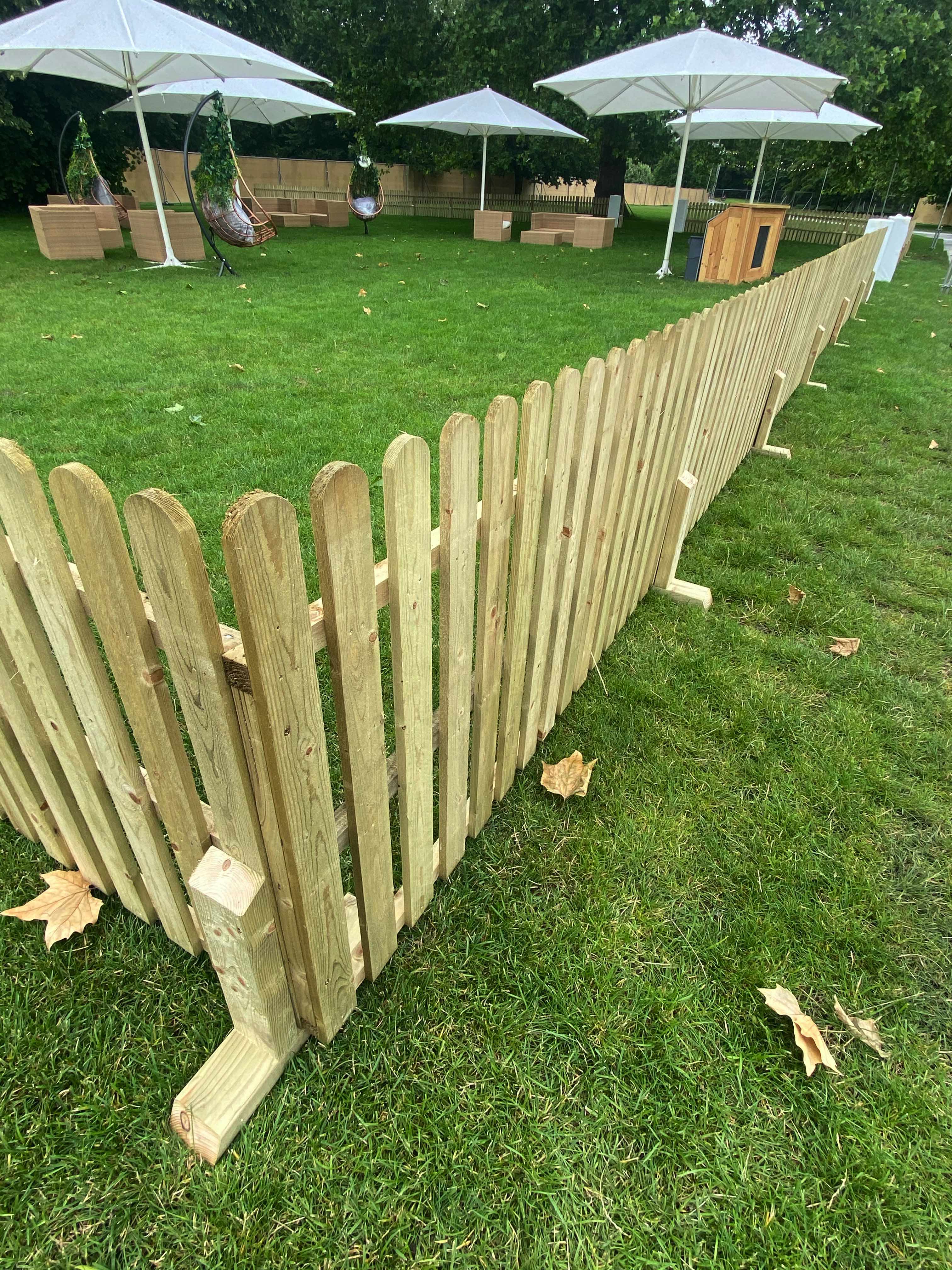 rustic picket fence hire , rustic fence , rustic fence events , picket fence hire , rental of picket fence , wooden fence hire , eventmen , stagemen ,