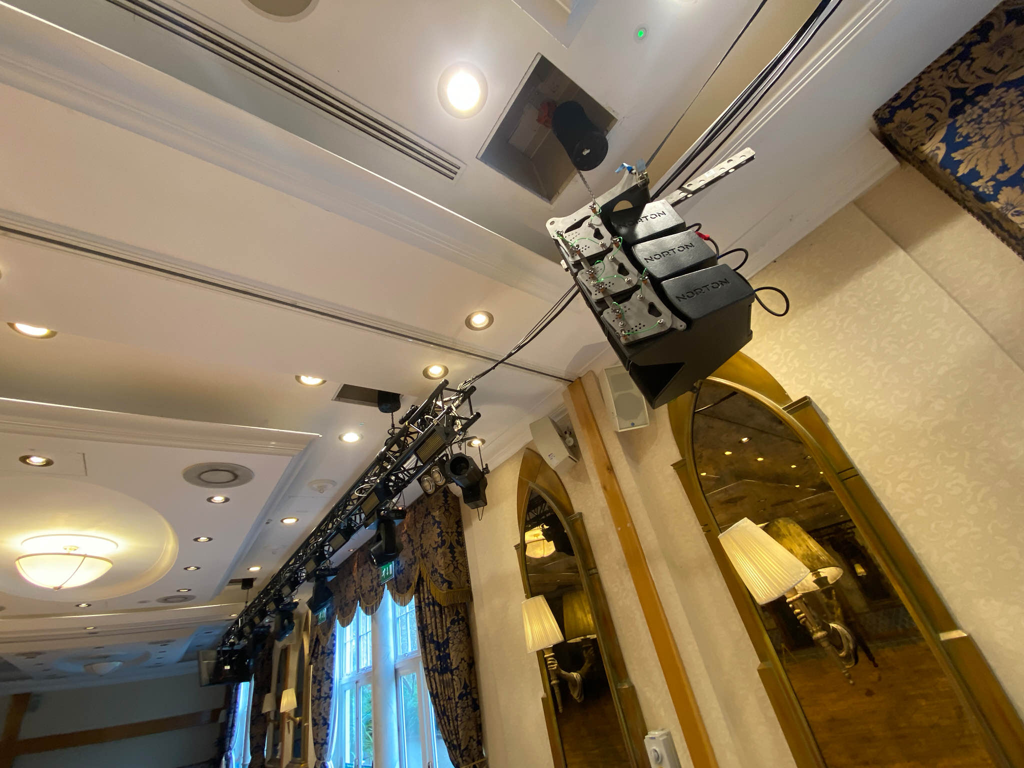 amazon event , amazon trussing , tilbury docks events , tilbury docks amazon event , london truss hire , truss hire london , 