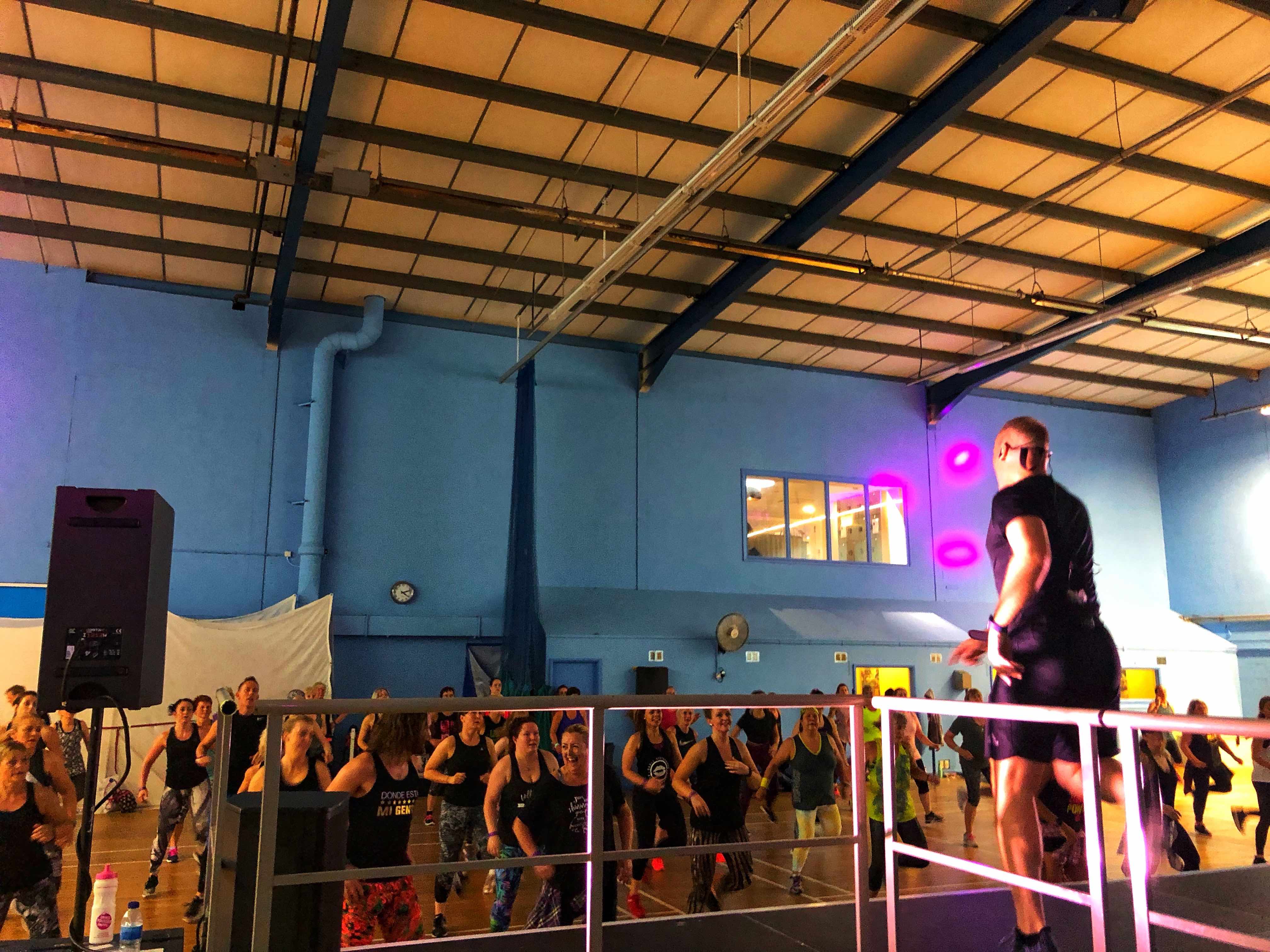 Ribby Hall fitness 2019 stage hire