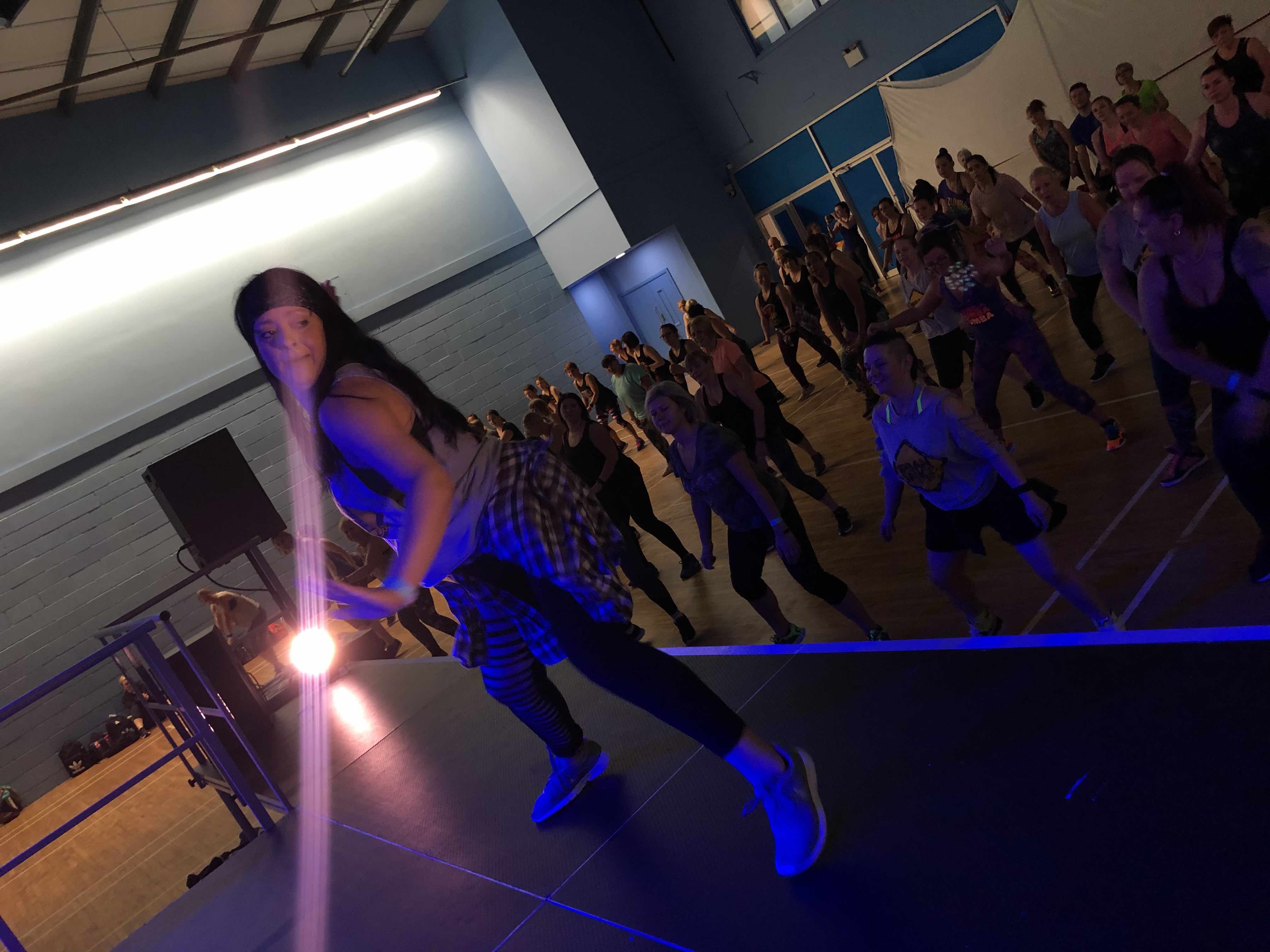 Ribby Hall fitness 2019 stage hire