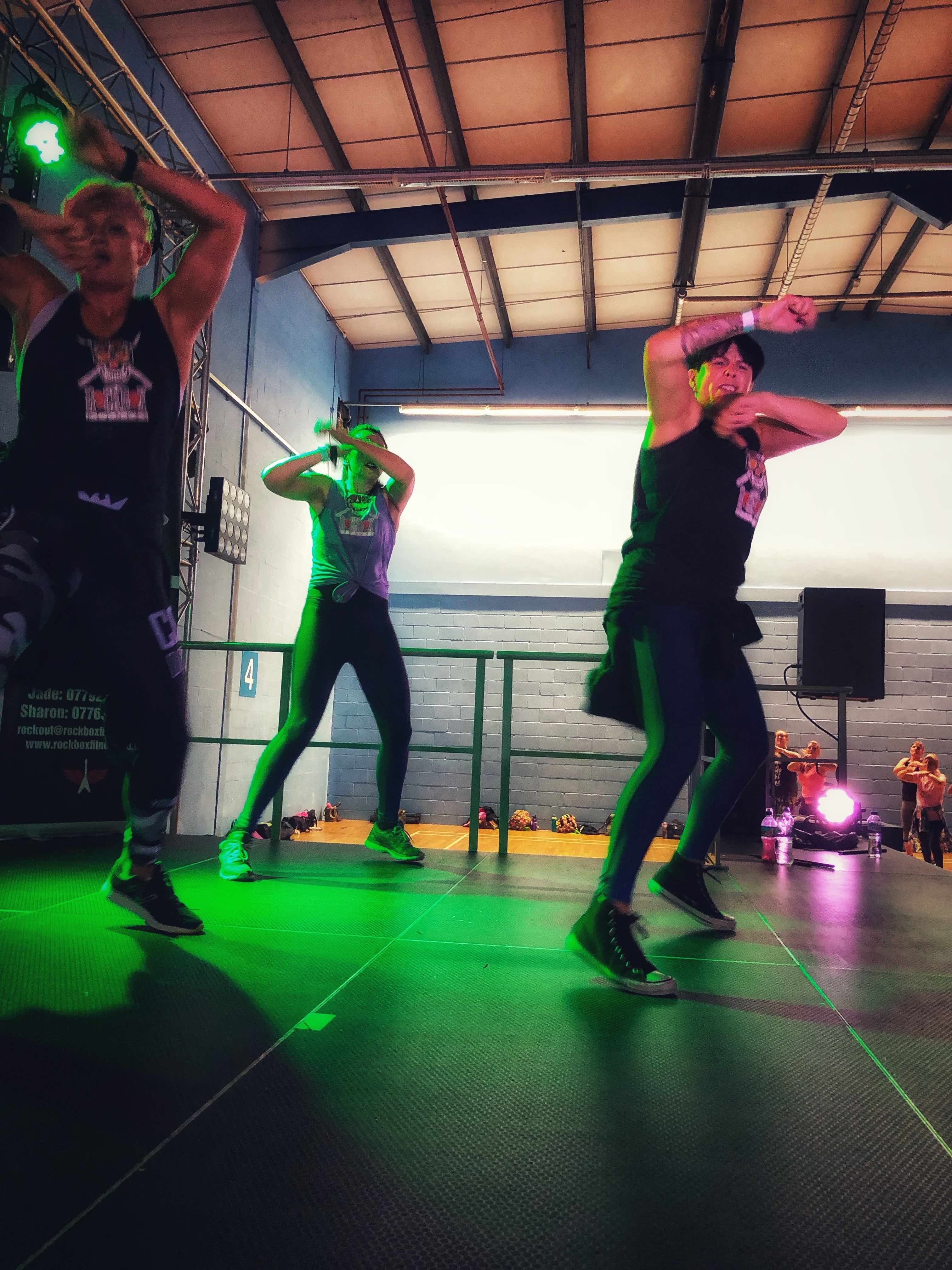 Ribby Hall fitness 2019 stage hire