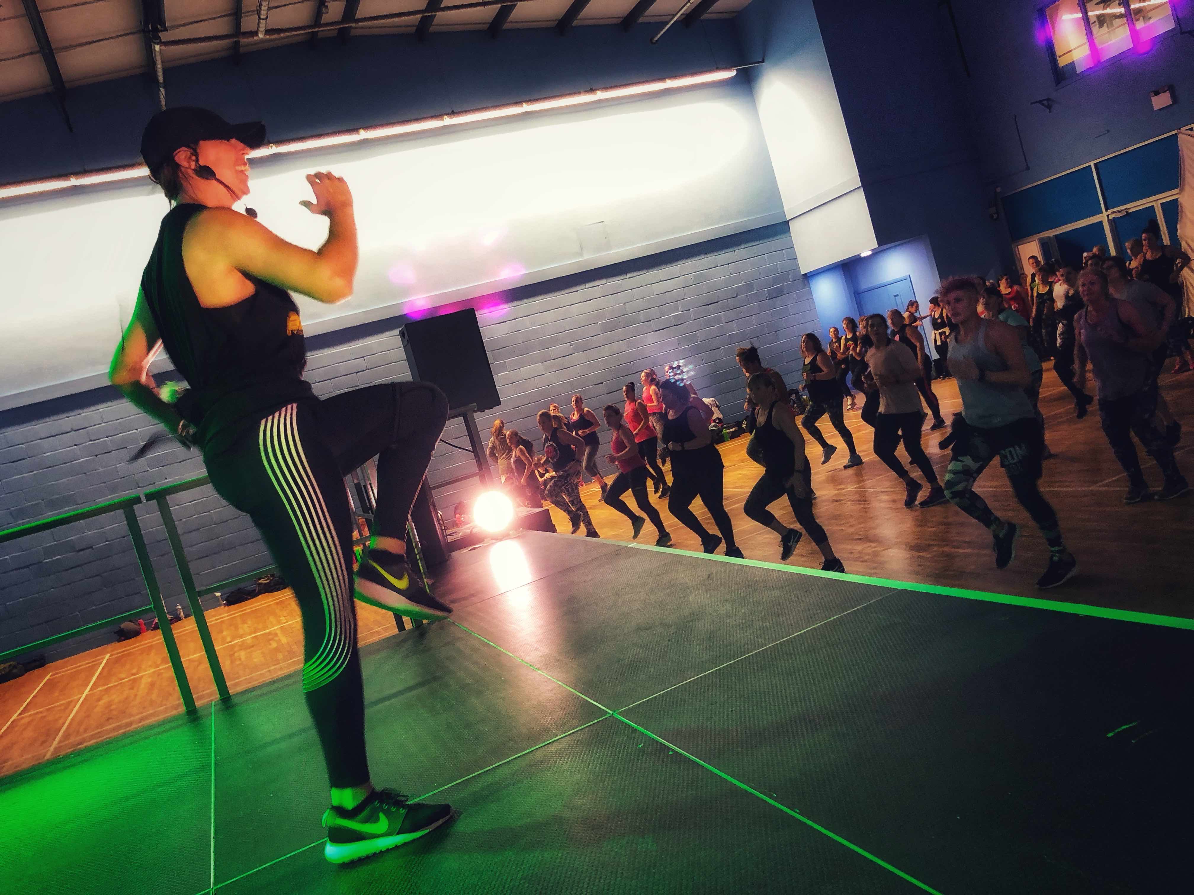 Ribby Hall fitness 2019 stage hire