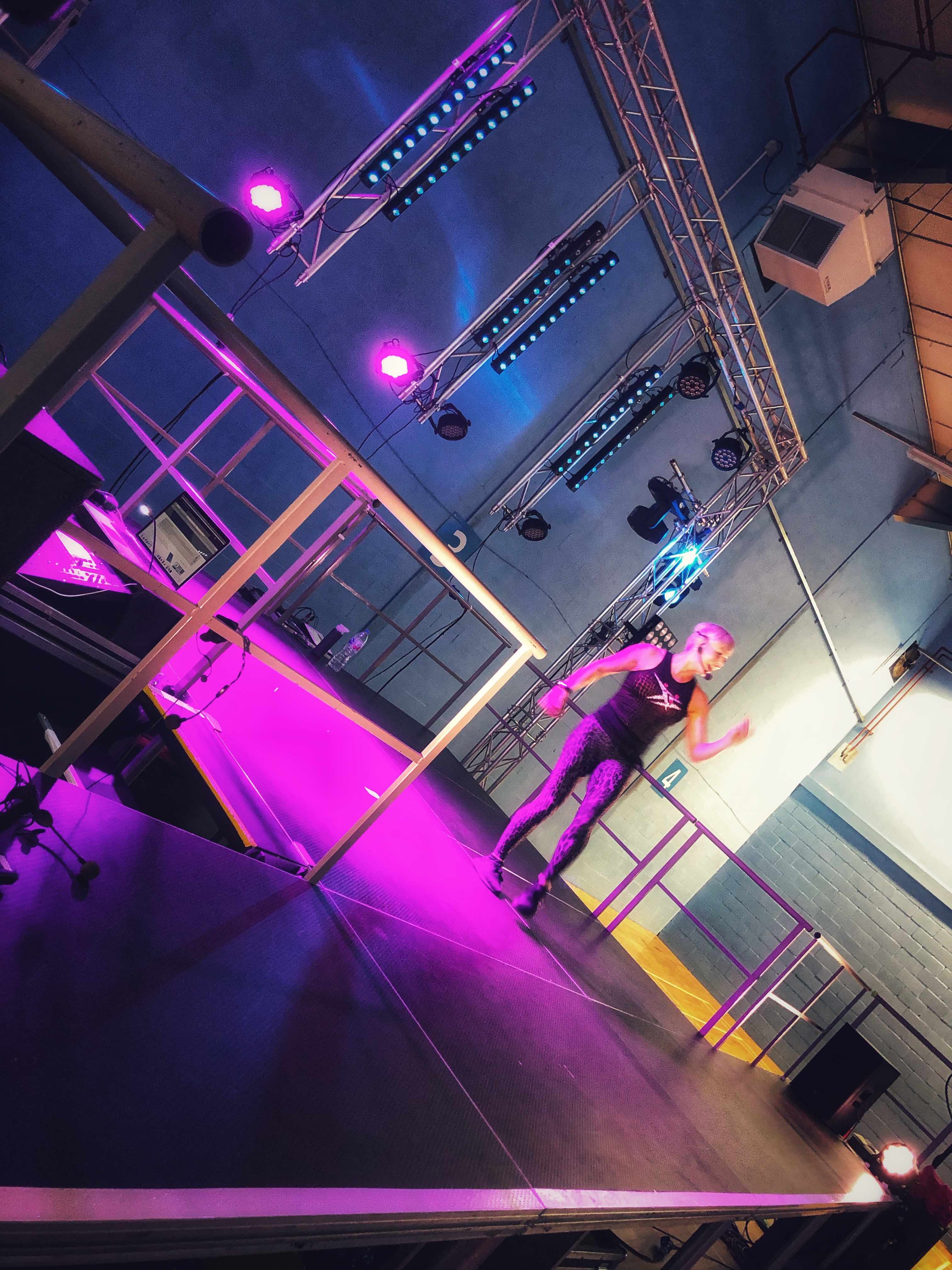 Ribby Hall fitness 2019 stage hire