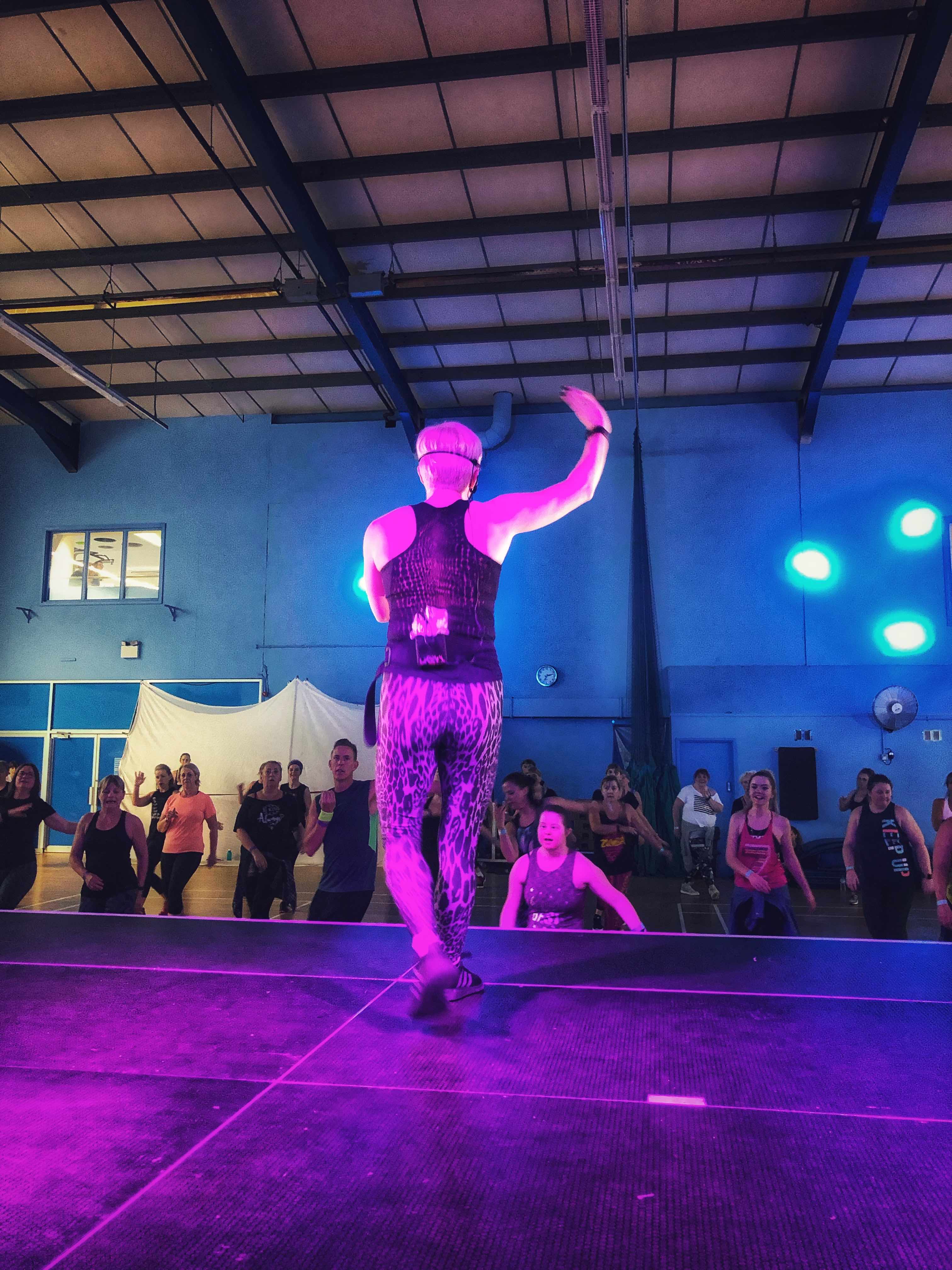 Ribby Hall fitness 2019 stage hire
