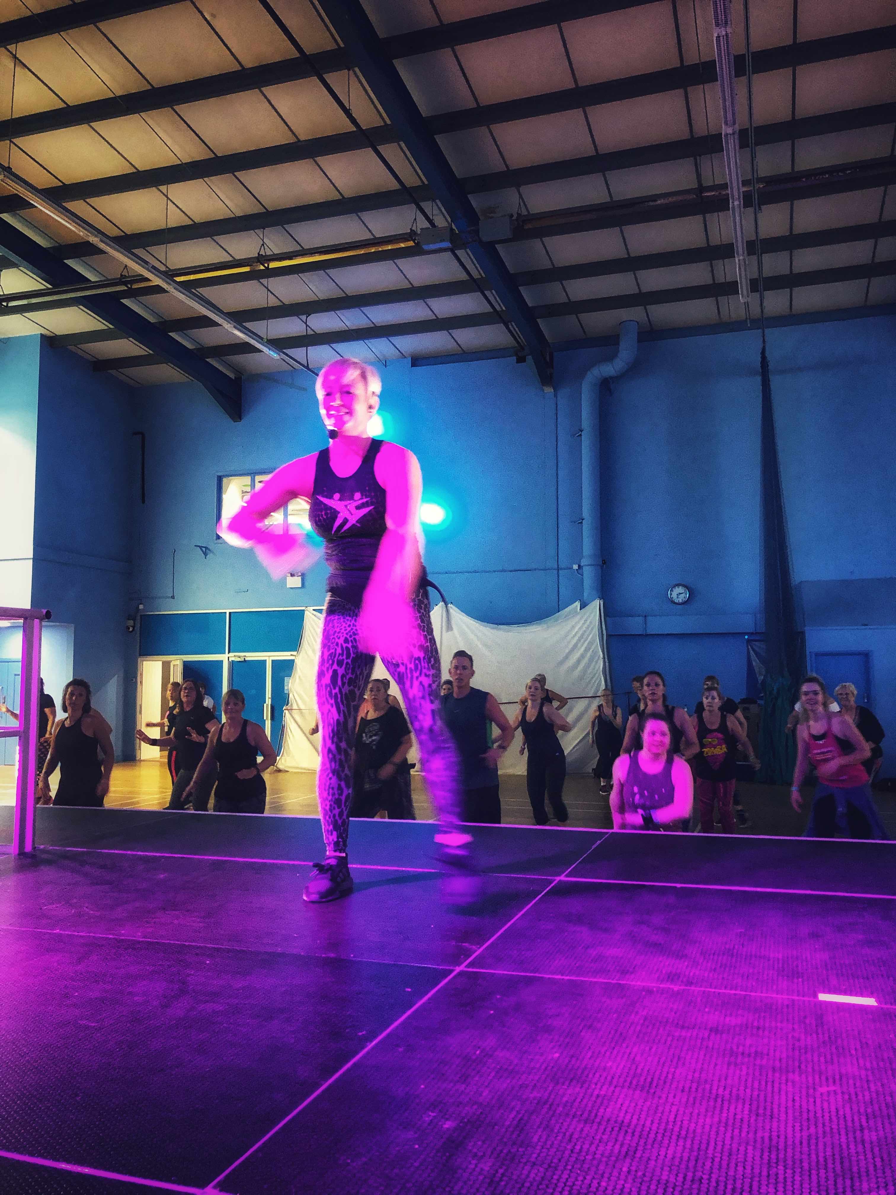 Ribby Hall fitness 2019 stage hire