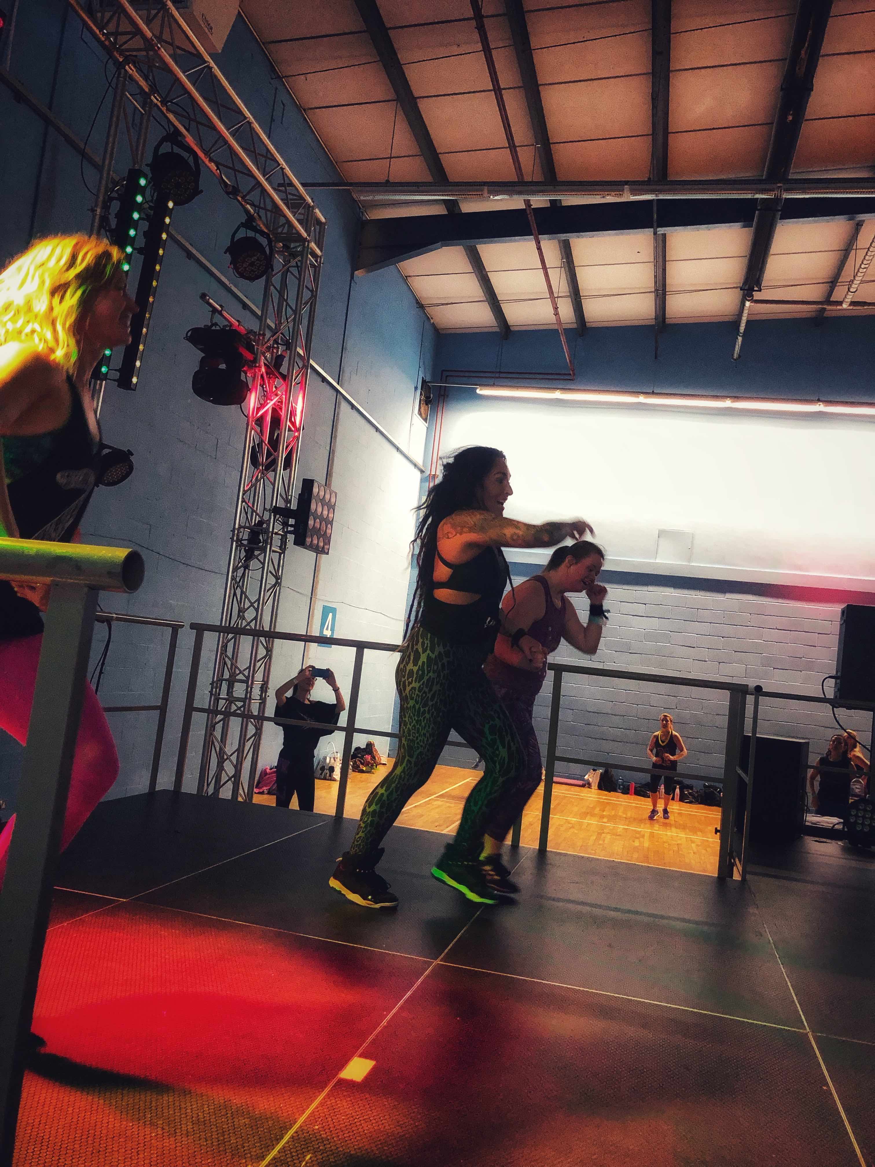 Ribby Hall fitness 2019 stage hire