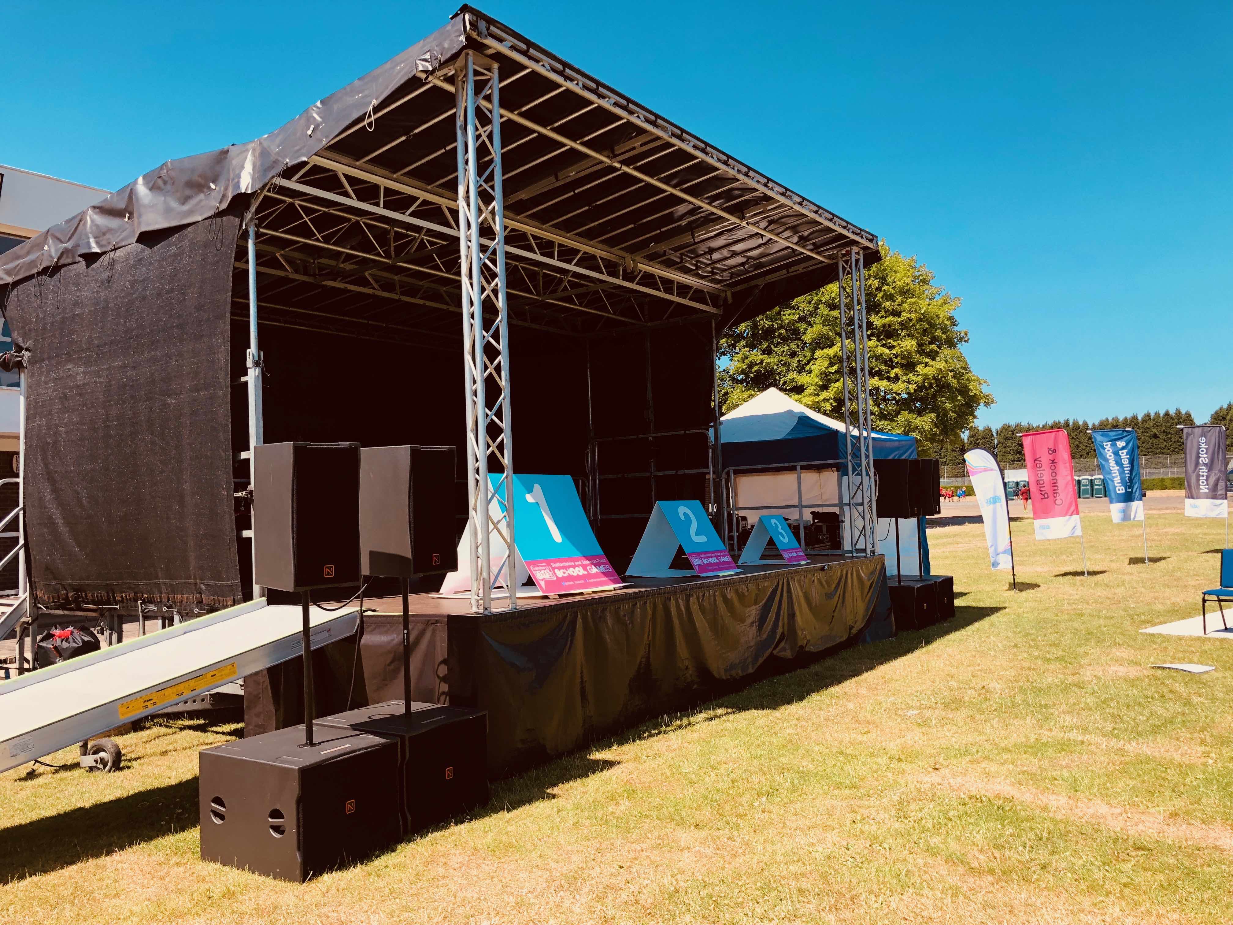 outdoor stage hire, stage for festival , stage hire near me , staging for events , staging for concert , platform hire , stage hire Birimingham , stage hire London , stage hire Nottingham , stage hire Stafford , 
