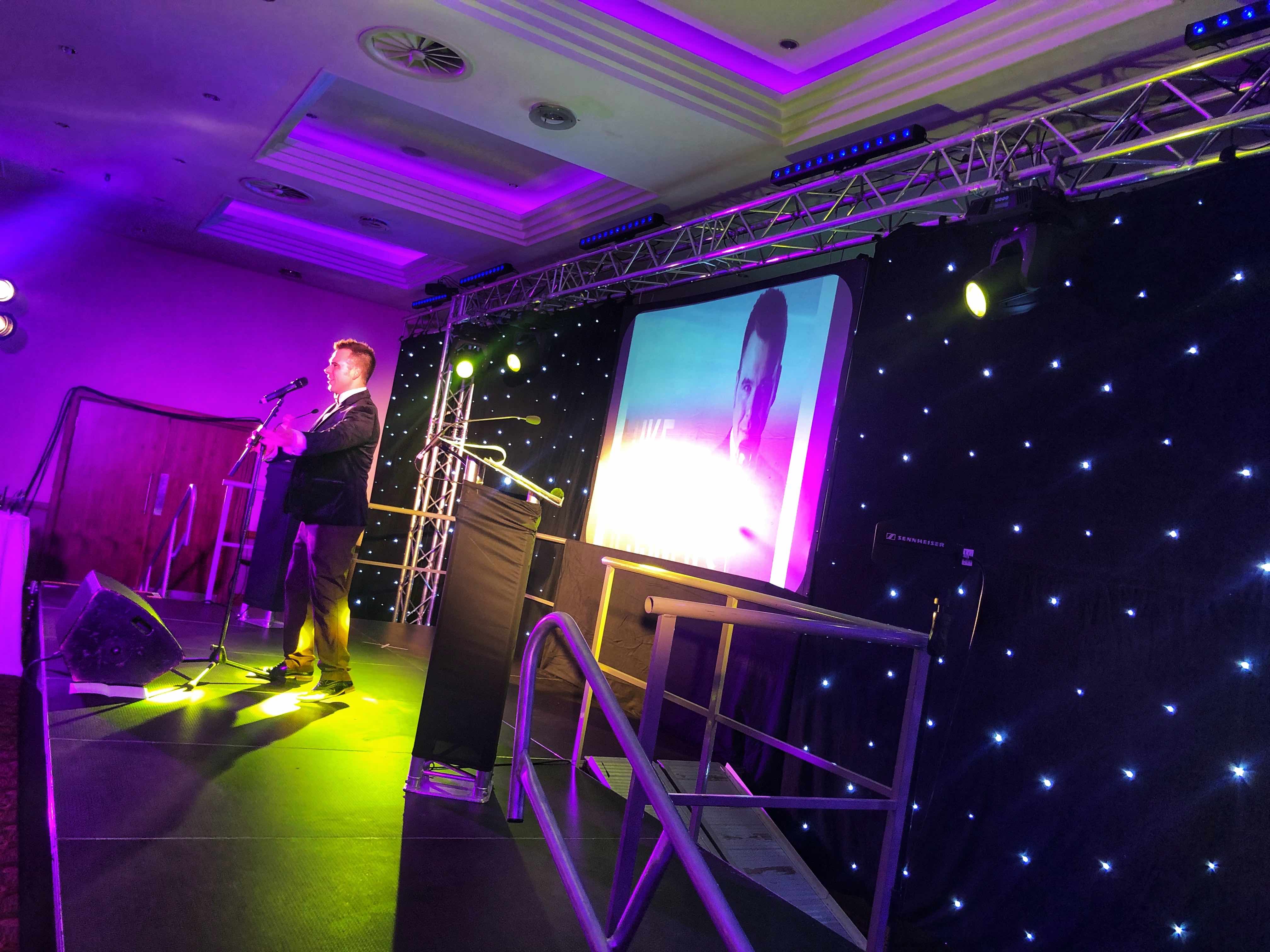 rent a star cloth , star cloth rental , black cloth with lights , light cloth ,