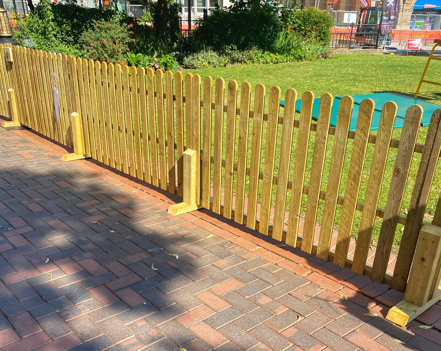 rustic picket fence hire , fencing hire , picket fence hire , natural fencing hire ,