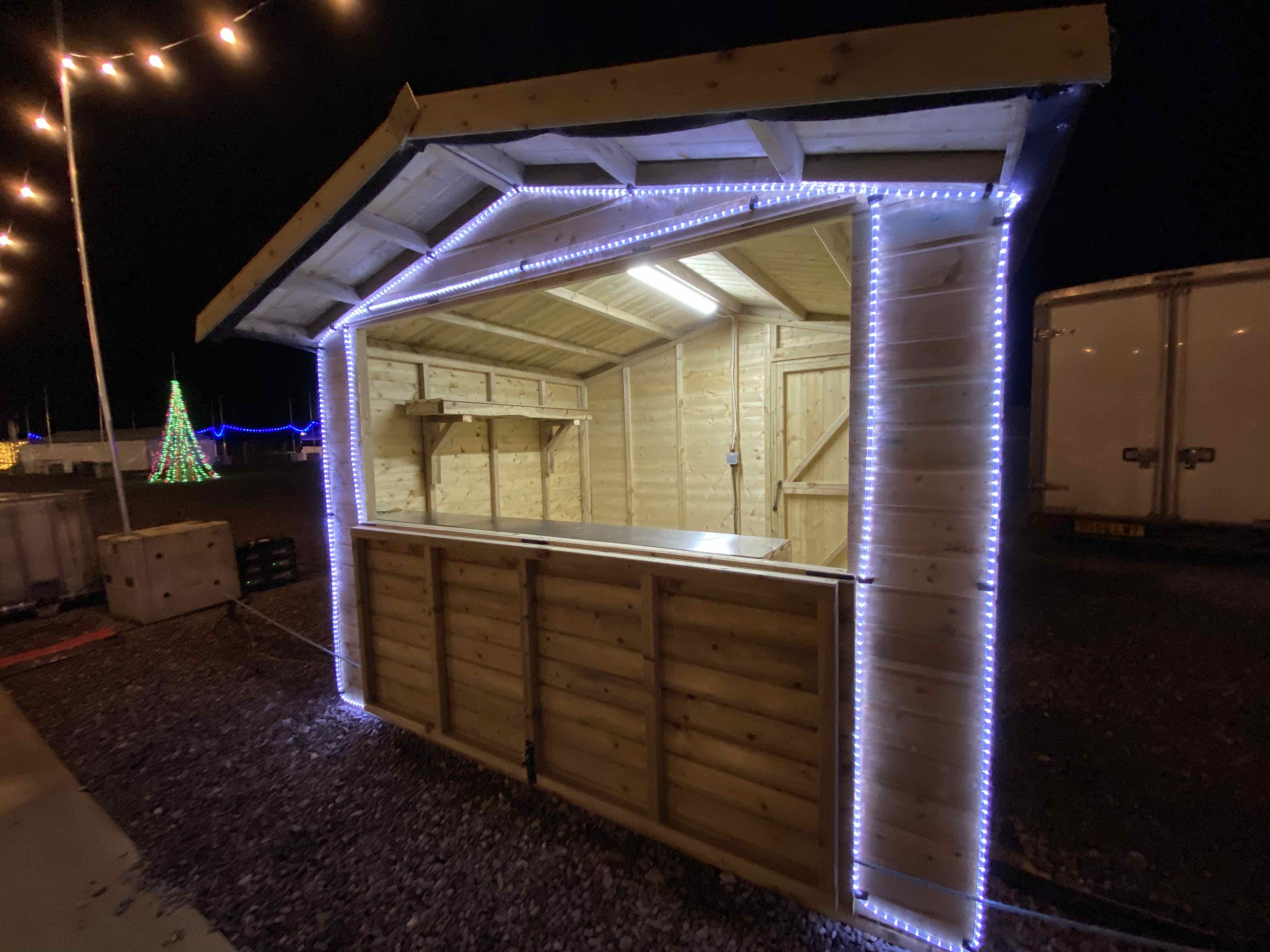 LED lighting for chalet , bespoke lighting for chalet ,